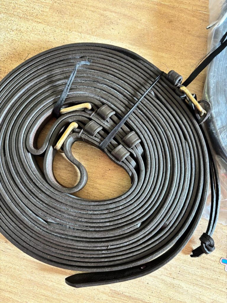 REINS2-768x1024 FULL SIZE BROWN LEATHER SINGLE REINS