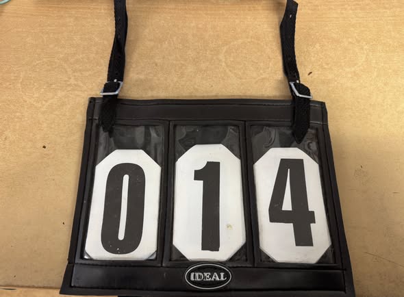 IDEAL NUMBER HOLDER – £15