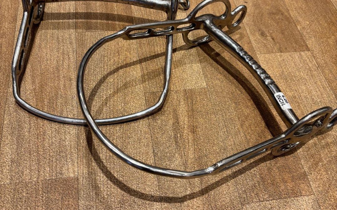 2 x 6” Bottom Bar Liverpools with curb chains – £10+VAT